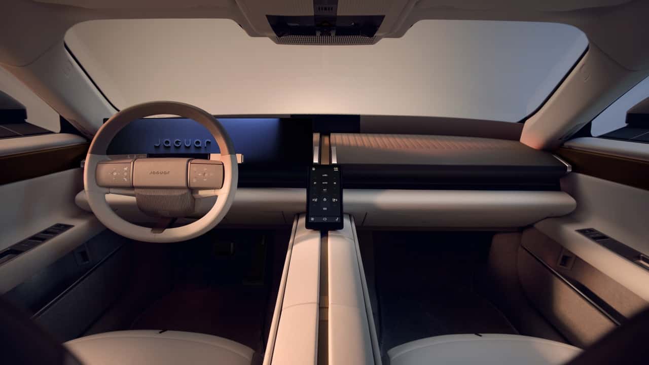 Jaguar Type 01 Interior Revealed With Bold Four-Seat Layout