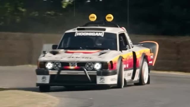 Travis Pastrana Drifts His Way Up Goodwood In A 670-Horsepower Subaru: Video