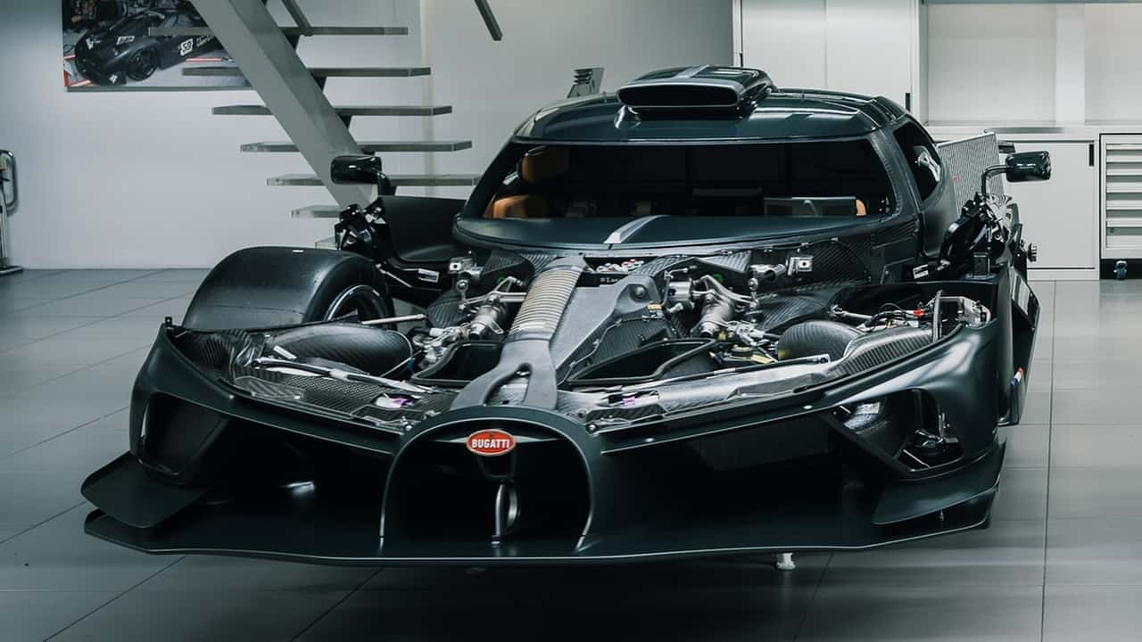 Bugatti's Last W16-Powered Track Car Is Now A Street-Legal